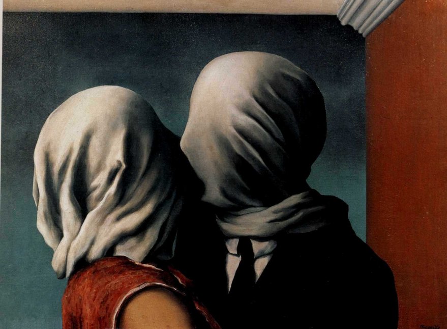 Les amants MAGRITTE